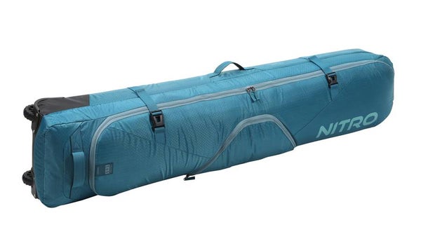 Nitro Tracker Wheelie Board Bag &ndash; Arctic &ndash; Rullilla varustettu lautalaukku